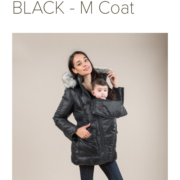 Maternity coat, THE M coat, convertible down coat Size XL - Picture 4 of 16